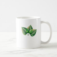 trois feuilles vertes pour T-shirt