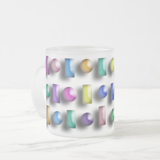 Mug - Trois formes dimensionnelles (Devant gauche)