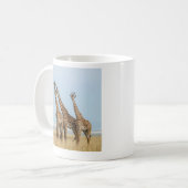 Mug Trois girafes Poing (Devant gauche)