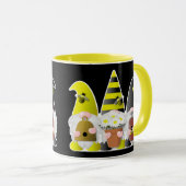 Mug Trois Gnomes d'abeilles (Devant droit)