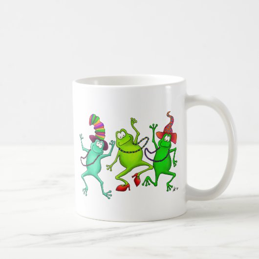 Mug Trois Grenouilles Danseuses (Droite)
