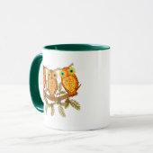 Mug Trois hiboux (Devant gauche)