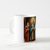 Mug Trois hommes sages muselés (Devant gauche)