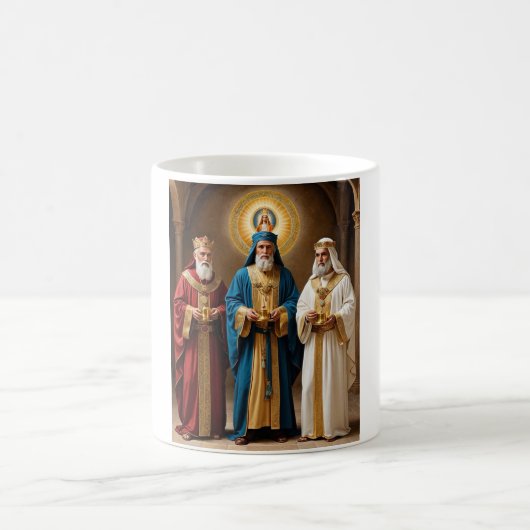 Mug Trois hommes sages muselés (Centre)