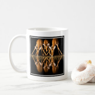 Mug Trois impalas boivent ensemble la nuit