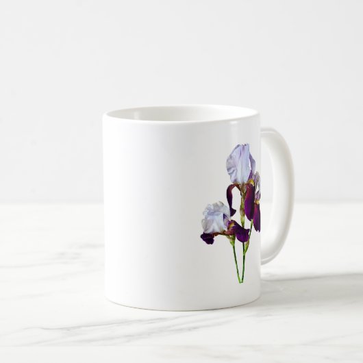 Mug Trois Irlandais dans les nuances de Magenta (Devant droit)