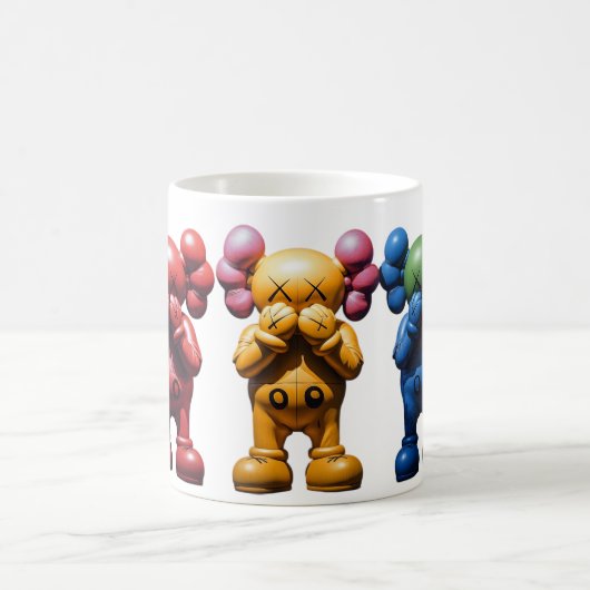 Mug Trois Kaws (Centre)
