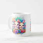 Mug Trois lapins (Devant gauche)