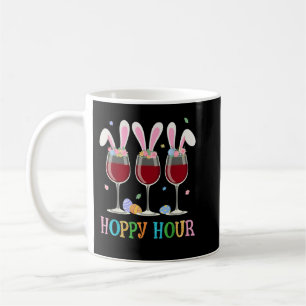 Mug Trois Lunettes de vin Pâques Boire Bunny Oreilles