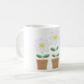 Mug Trois marguerites (Devant gauche)