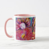 MUG TROIS MASQUES DE CARNAVAL EN BLEU ROUGE ET JAUNE (Gauche)