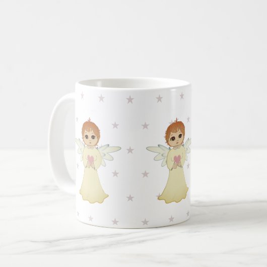Mug Trois mignons petits anges (Devant gauche)