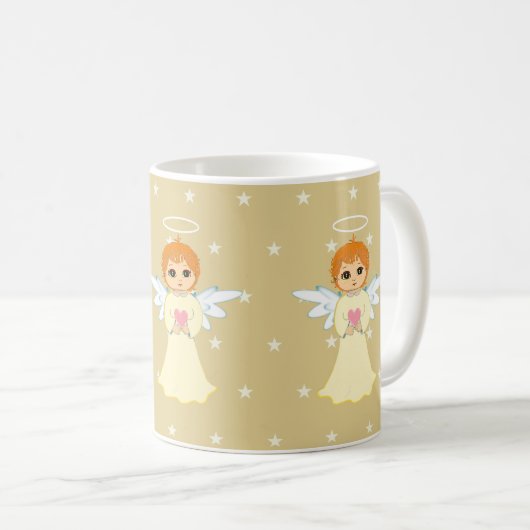 Mug Trois mignons petits anges (Devant droit)