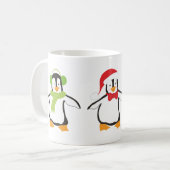 Mug Trois mignons pingouins dansants (Devant gauche)