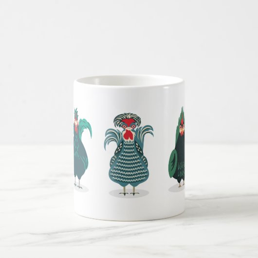 Mug Trois mignons poulets (Centre)