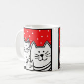 Mug Trois minous (Devant gauche)