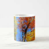 Mug Trois nuances d'érables d'automne colorés (Centre)