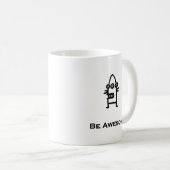 Mug Trois Oeil Bot Être génial (Devant droit)