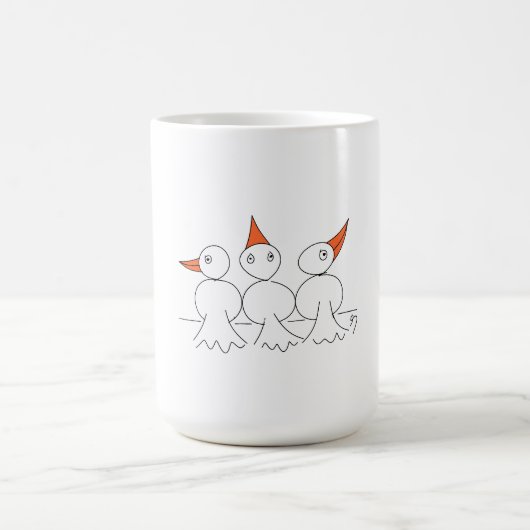 Mug Trois oiseaux sur le fil (Centre)