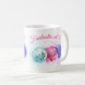 Mug Trois parapluies tropicales pour boire "Fantastiqu (Devant droit)