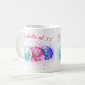 Mug Trois parapluies tropicales pour boire "Fantastiqu (Devant gauche)