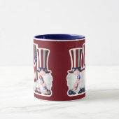 Mug Trois personnages patriotiques américains (Centre)