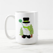 Mug Trois petits bonshommes de neige (Gauche)
