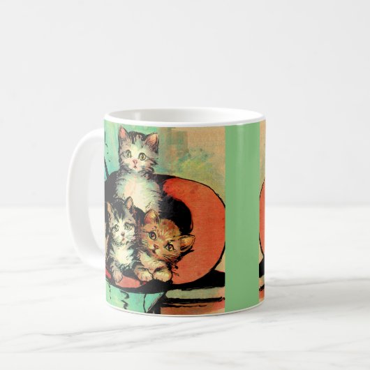 Mug trois petits chatons (Devant gauche)