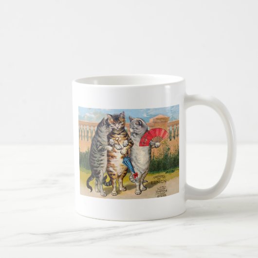 Mug Trois Petits Chatons Illustration de Mère l'Oye (Droite)