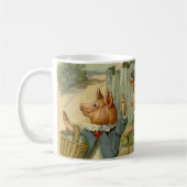 Mug Trois Petits Chiens Vintage Fairy Tale (Gauche)