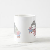 Mug Trois petits cochons avec leurs maisons (Centre)