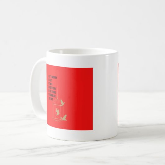 Mug Trois Petits Oiseaux (Devant gauche)