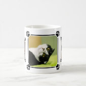 Mug Trois photos de chats personnalisées Collage avec  (Centre)