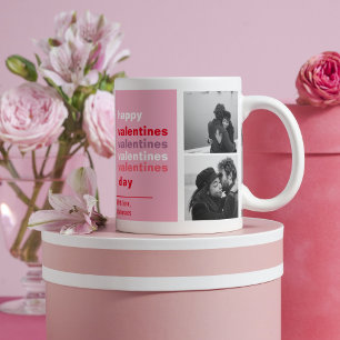 Mug Trois photos de collection   Cadeau coloré Valenti