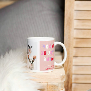 Mug Trois photos de collection Cadeau Valentines de