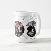 Mug Trois photos de vacances de moments joyeux (Devant droit)