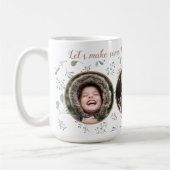 Mug Trois photos Joyeux moments de vacances (Gauche)