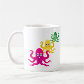 Mug Trois pieuvres drôles (Gauche)