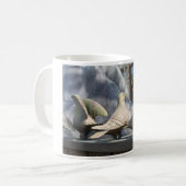 Mug Trois pigeons en bois (Devant gauche)
