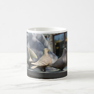 Mug Trois pigeons en bois