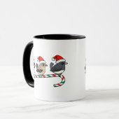 Mug Trois pinsons (US) de Noël (Devant gauche)