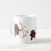 Mug - Trois poissons de cuivre (Devant gauche)