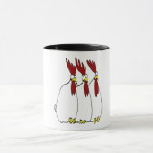 Mug trois poulets (Centre)