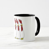 Mug trois poulets (Devant droit)