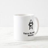 Mug Trois roches de support technique pour les robots (Devant droit)
