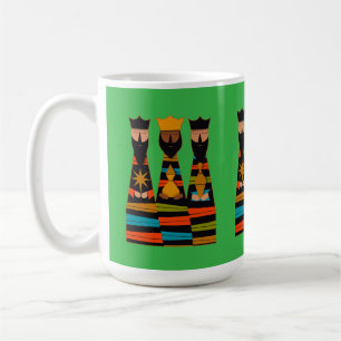 Mug Trois Sages Modernes de la Mi-Siècle