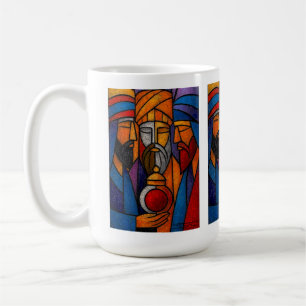 Mug Trois Sages Verre Moderne Coloré