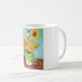 Mug Trois tournesols, Van Gogh (Devant droit)