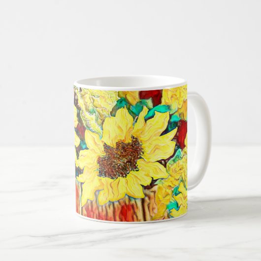 Mug Trois tournfleurs (Devant droit)