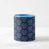 Mug Trois triangles v2 - bleu (Centre)